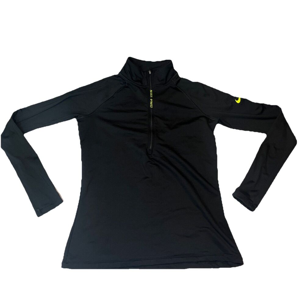 Nike Pro Hyperwarm Women's XL Long Sleeve Compression Shirt Black Training